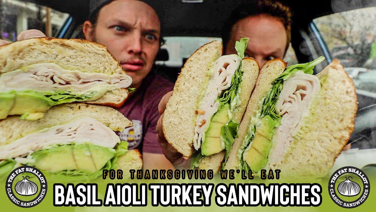 Eating Fat Shallot's Epic Turkey Sandwiches on Thanksgiving Day 2022 🦃