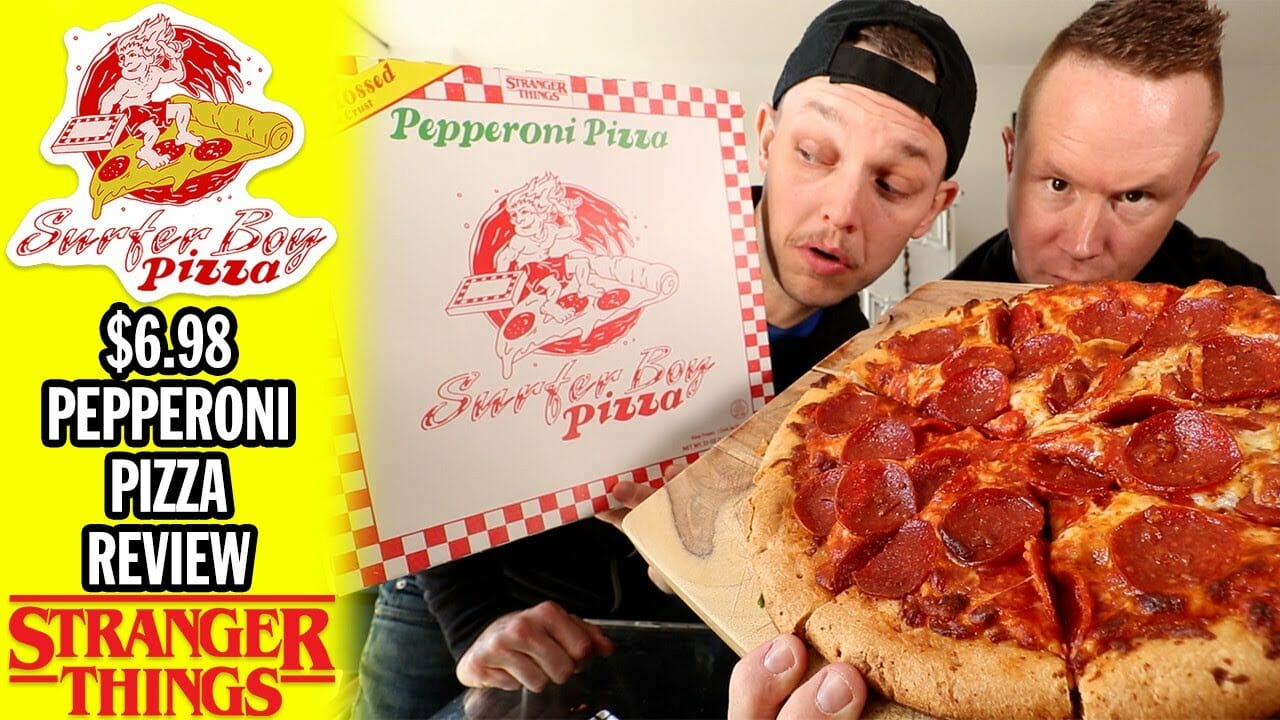 Stranger Things' Surfer Boy Pizza: The Ultimate Food Review